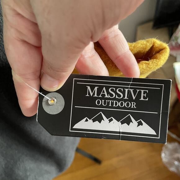 Massive Outdoor Jacket Color Block 1/4 Zip Polar Fleece Hoodie XXL NWT Flaw - Picture 4 of 10